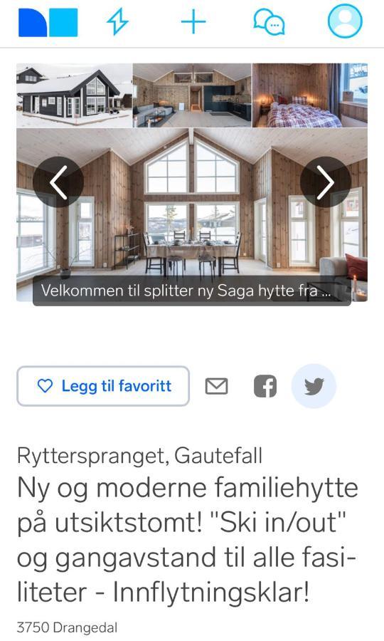 Вилла Rytterlia 6 Drangedal Экстерьер фото
